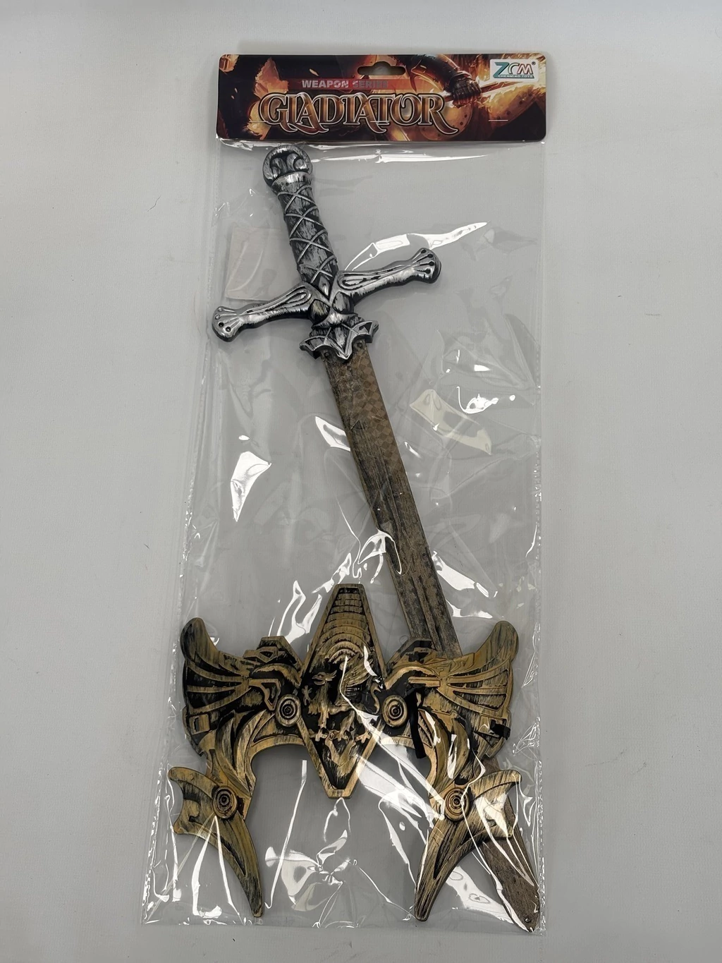 ESPADA DE PLATA ANTIGUA + MASCARA