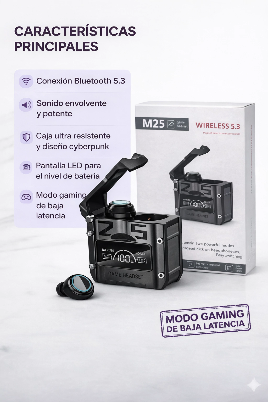 Auriculares M25 - AAA