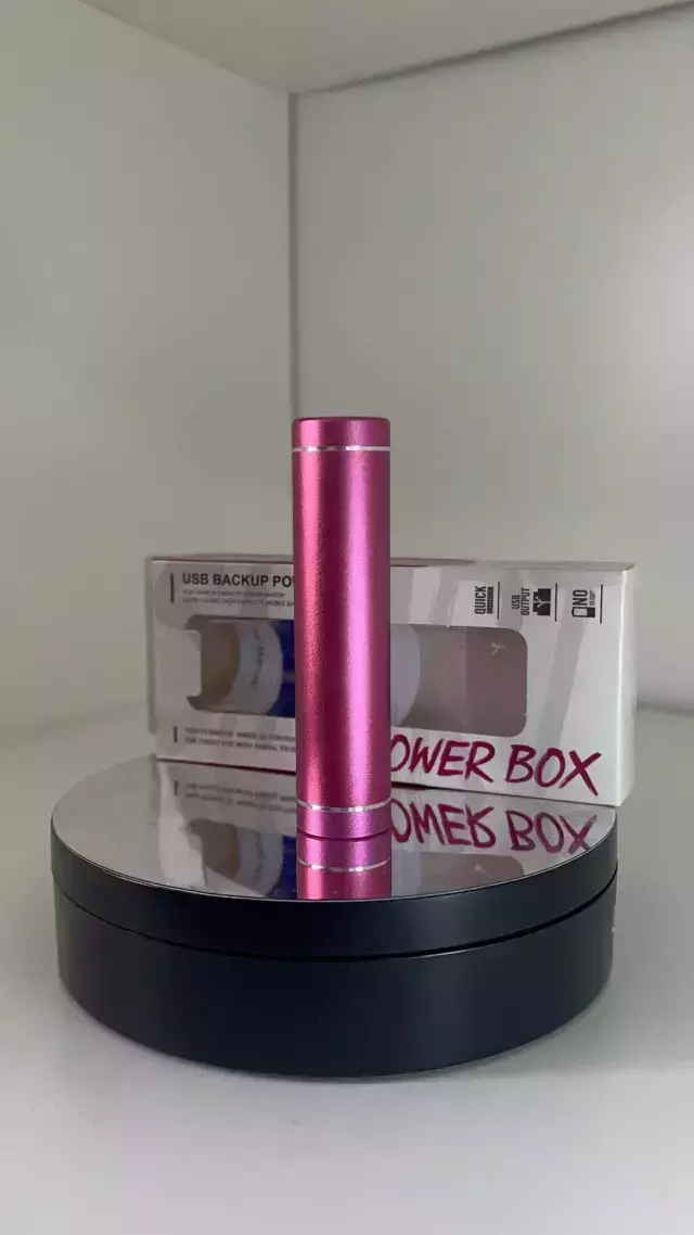 Batería Externa de 2000 mAh (Cargador portatil inalámbrico / powerbank)