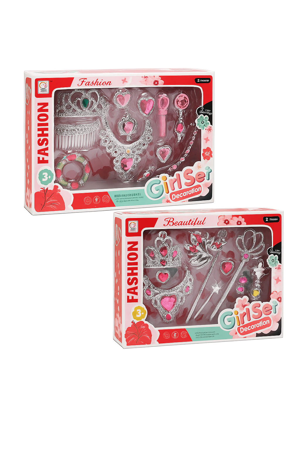 SET DE BELLEZA TIPO PRINCESA PARA NIÑAS