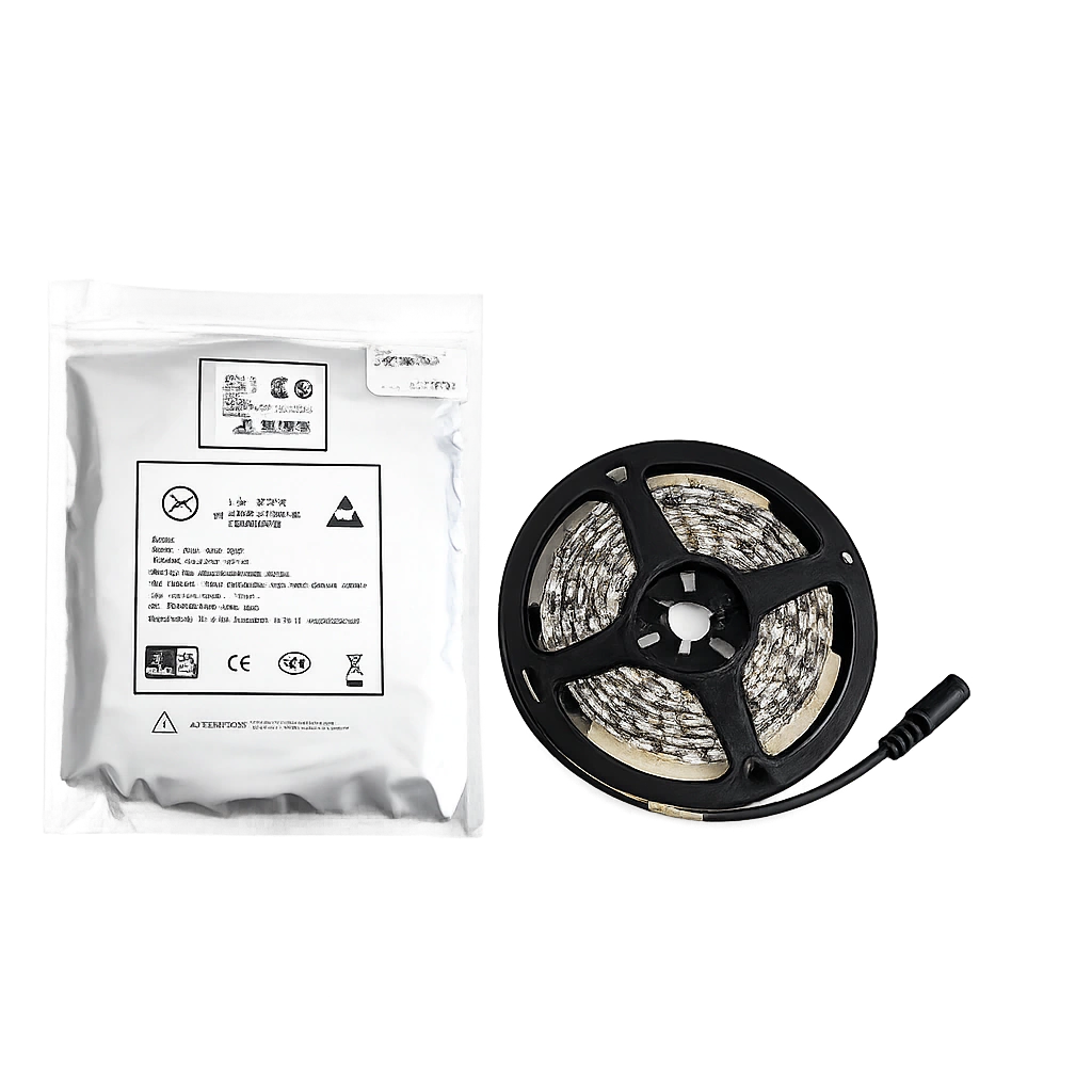 TIRA LED 5050 5MTS BLANCO CALIDO INTERIOR