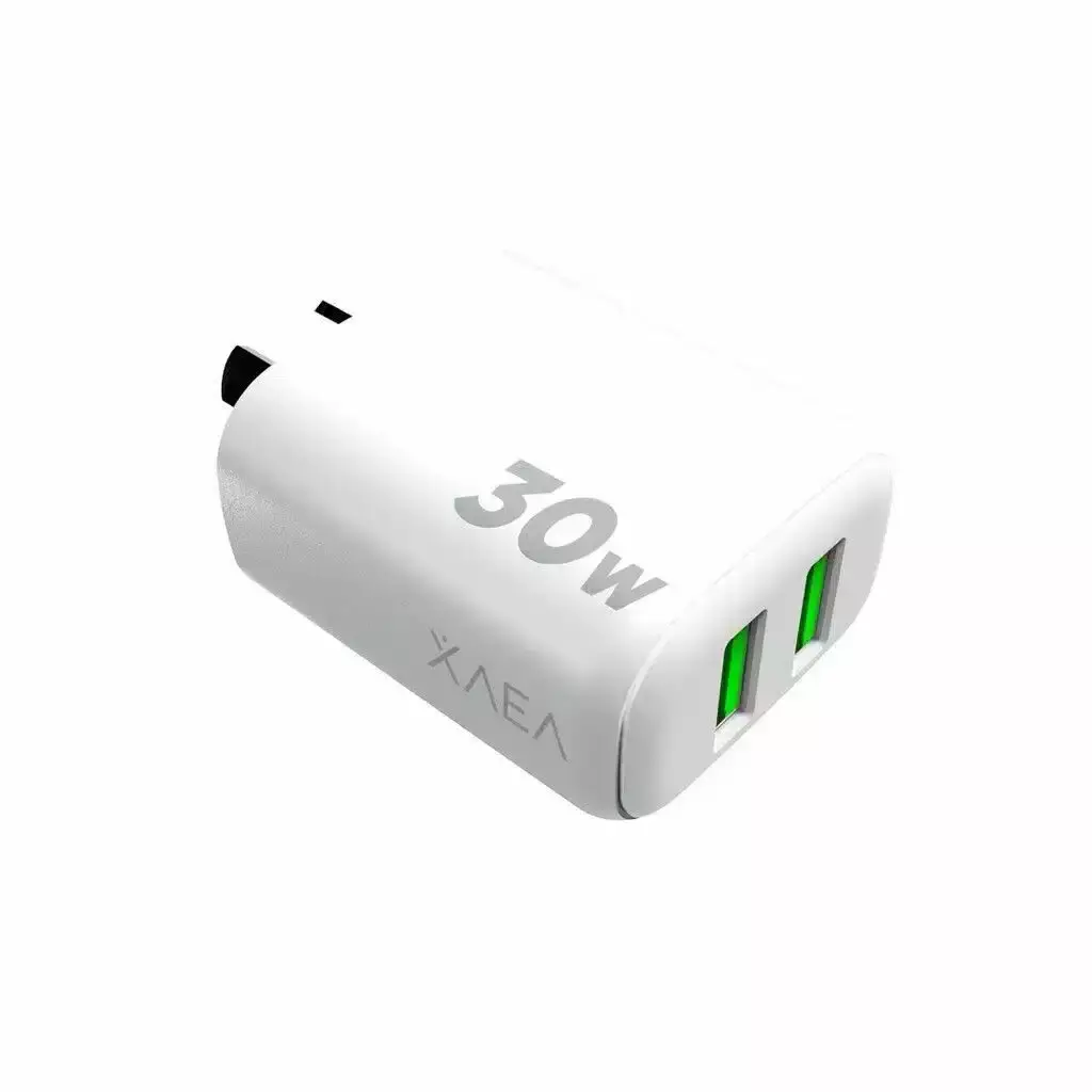 CARGADOR 220V “INTENSIFY” – 2USB + CABLE TIPO C