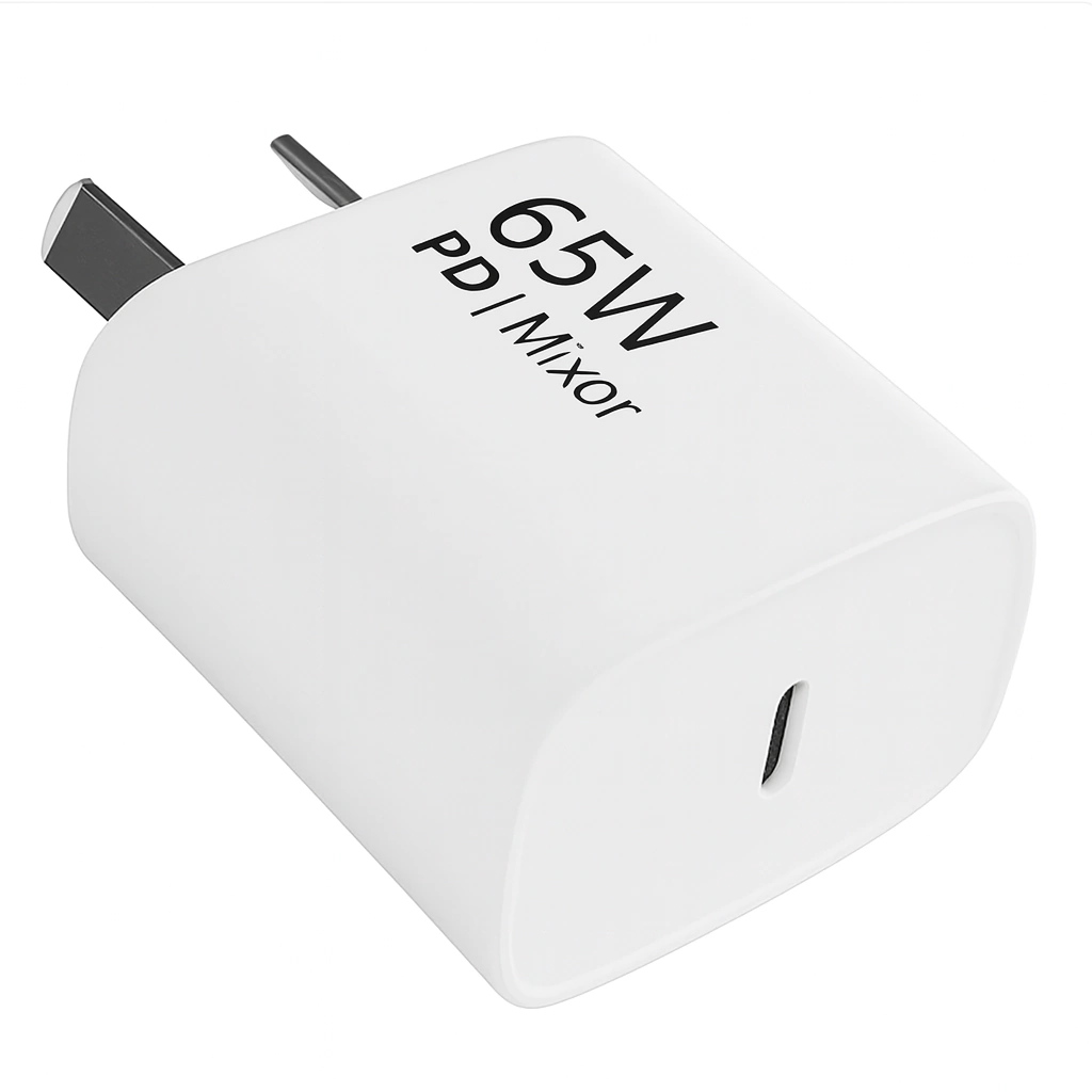 CABEZAL DE CARGA RÁPIDA 65W (ENTRADA TIPO C) - LEYENDA *