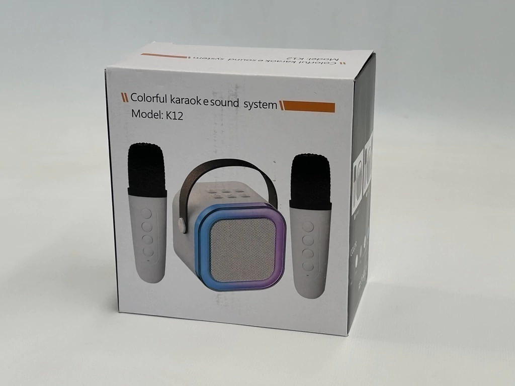 PARLANTE CON MICROFONO PARA KARAOKE (K12) *